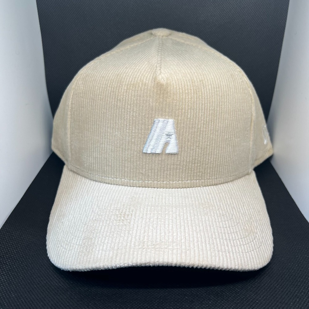 New Era 9FORTY Houston Astros Micro Cord Cream A-Frame Snapback Hat